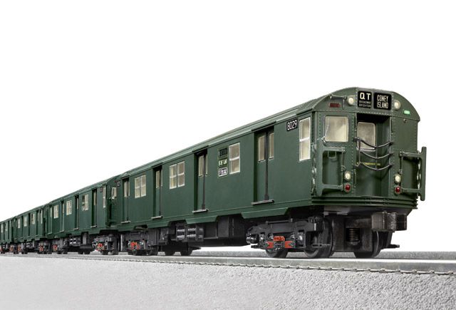 The R-27 train, as made by Lionel Trains.  
